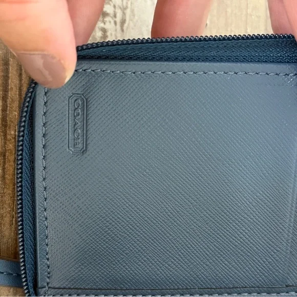 Coach Legacy Leather Wristlet - Picture 6 of 10